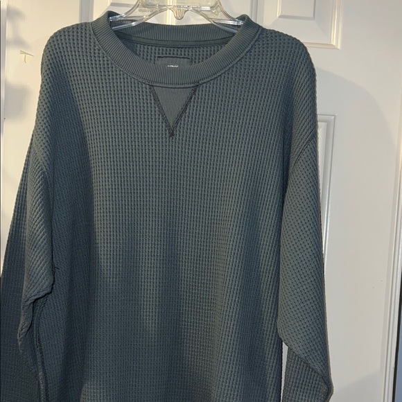 aerie Tops - Aerie The Sweat Waffle Crew Neck Sweatshirt